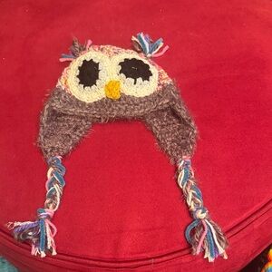Charming Owl Knit Hat for Kids